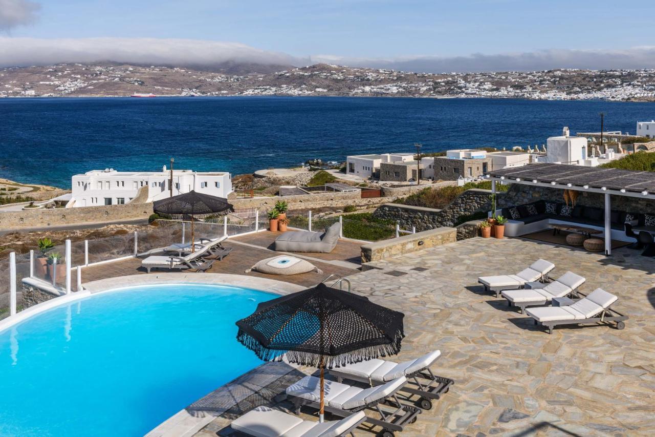 Cosset Villa Bohochic Sea&Harbourview And Sunset By One-Villas Ornos  Esterno foto