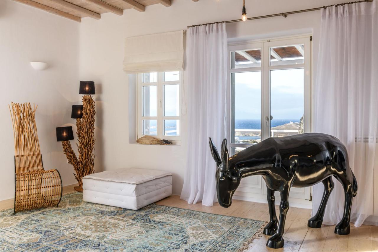Cosset Villa Bohochic Sea&Harbourview And Sunset By One-Villas Ornos  Esterno foto