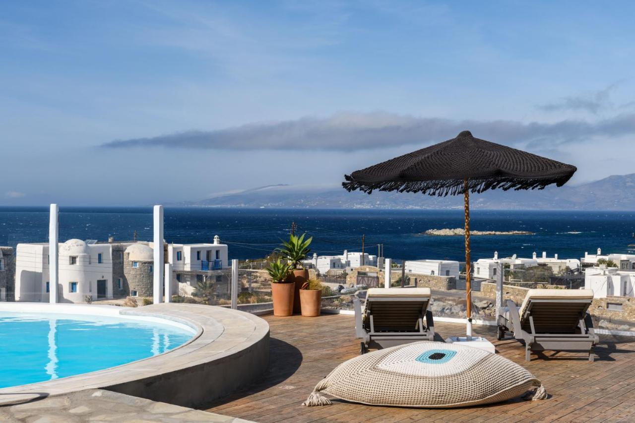 Cosset Villa Bohochic Sea&Harbourview And Sunset By One-Villas Ornos  Esterno foto