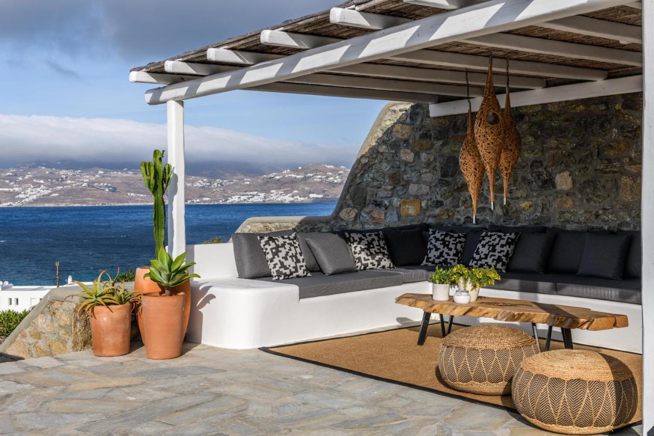 Cosset Villa Bohochic Sea&Harbourview And Sunset By One-Villas Ornos  Esterno foto