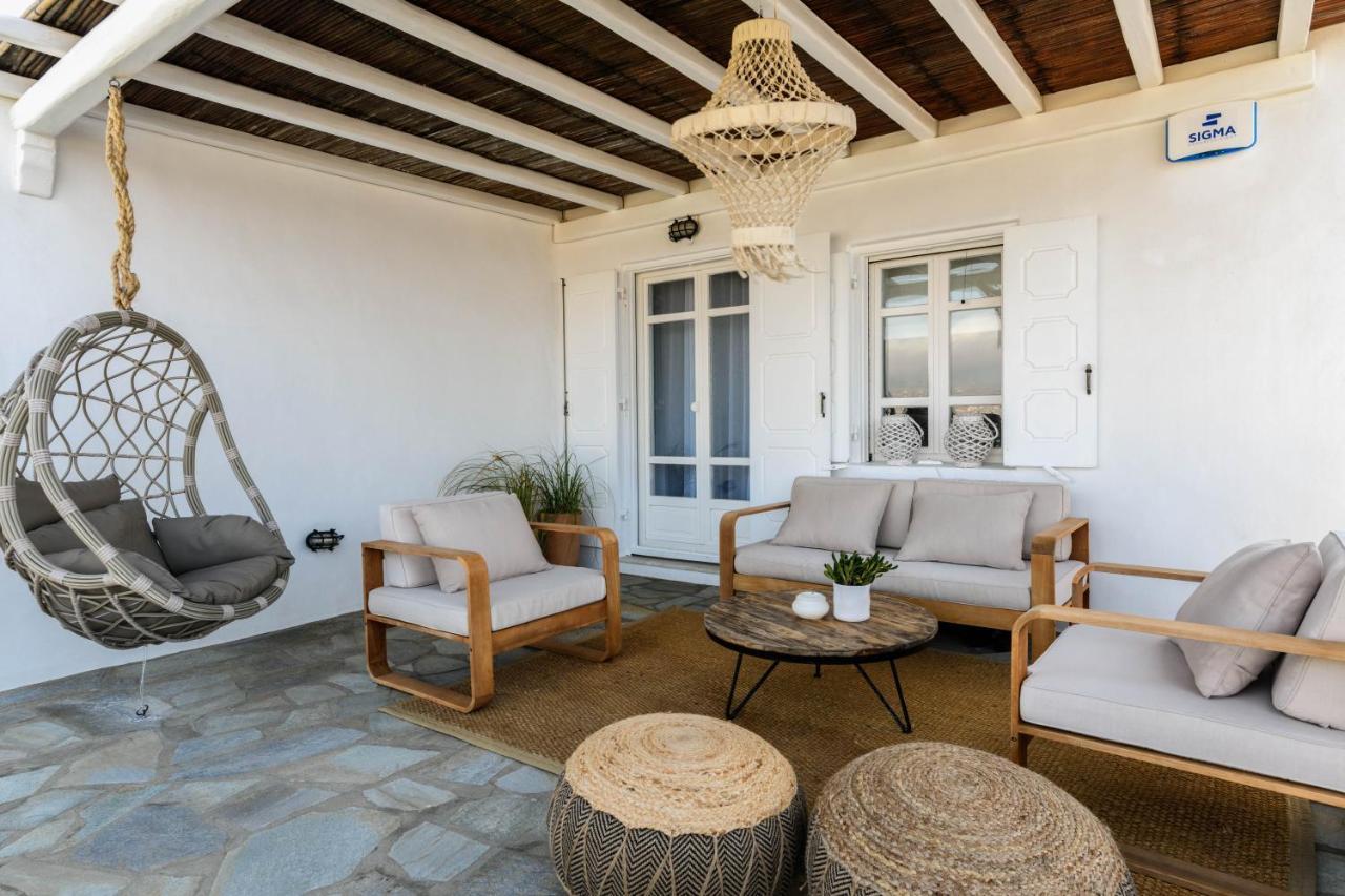 Cosset Villa Bohochic Sea&Harbourview And Sunset By One-Villas Ornos  Esterno foto