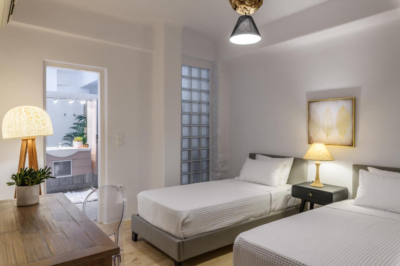 Cosset Villa Bohochic Sea&Harbourview And Sunset By One-Villas Ornos  Esterno foto