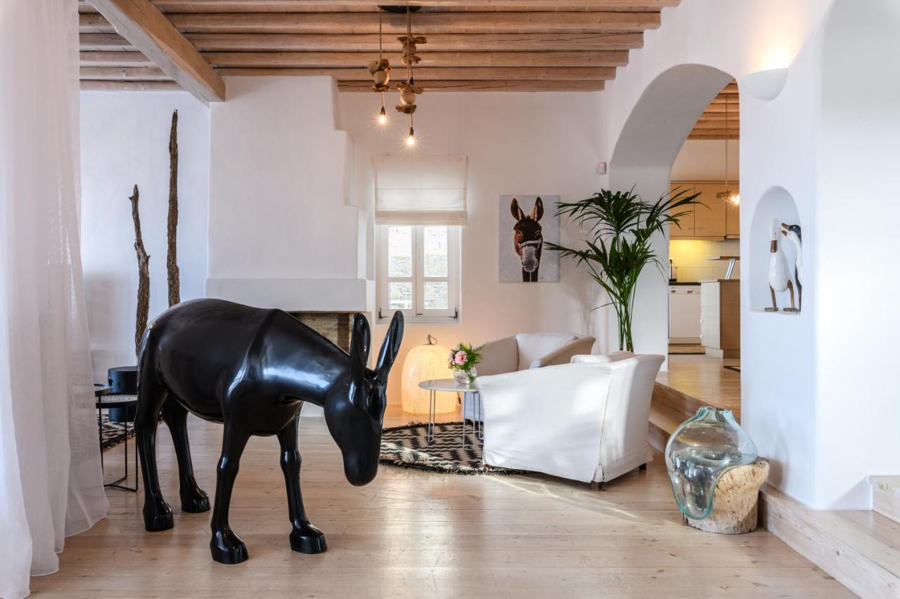 Cosset Villa Bohochic Sea&Harbourview And Sunset By One-Villas Ornos  Esterno foto
