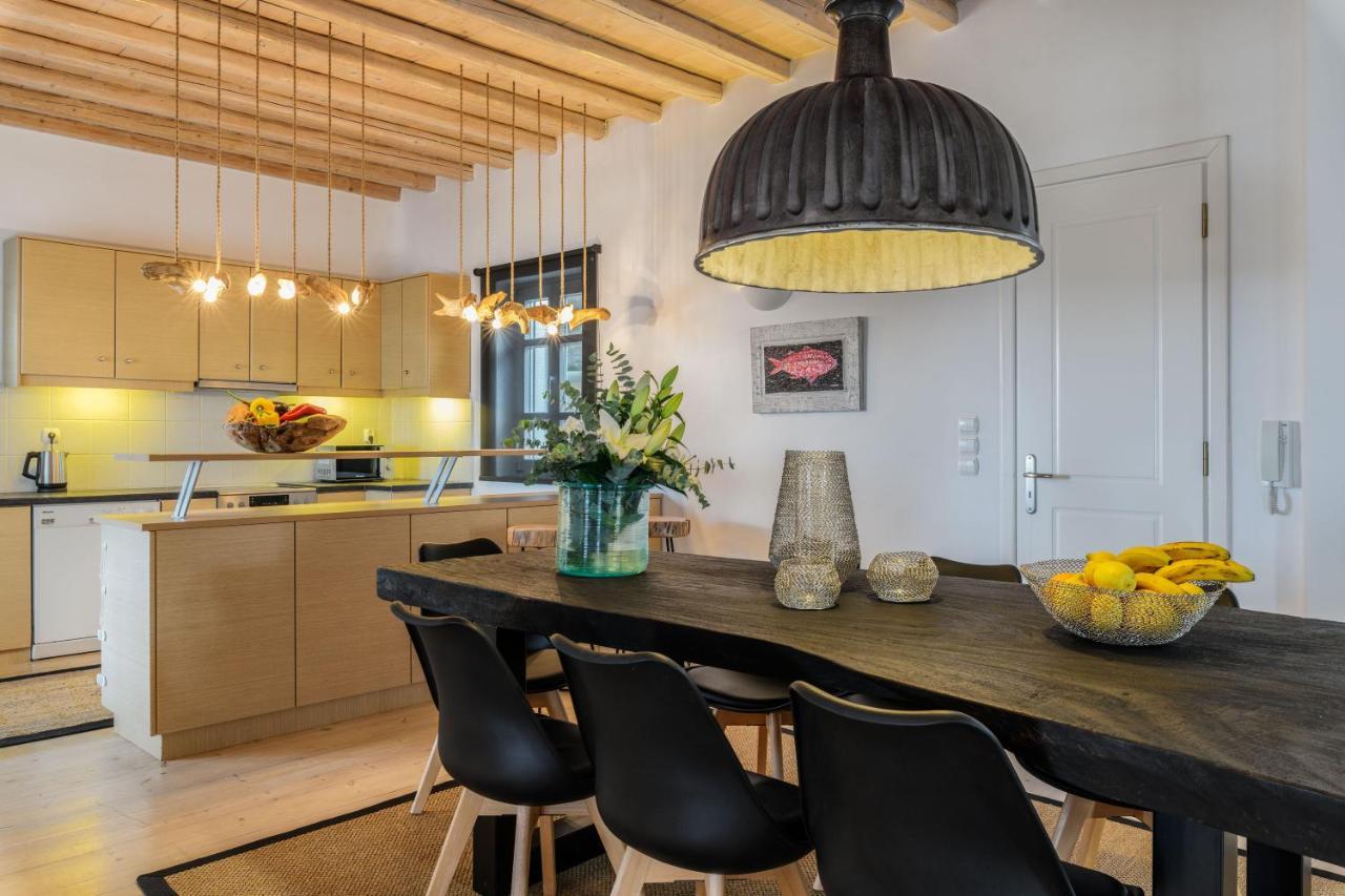 Cosset Villa Bohochic Sea&Harbourview And Sunset By One-Villas Ornos  Esterno foto
