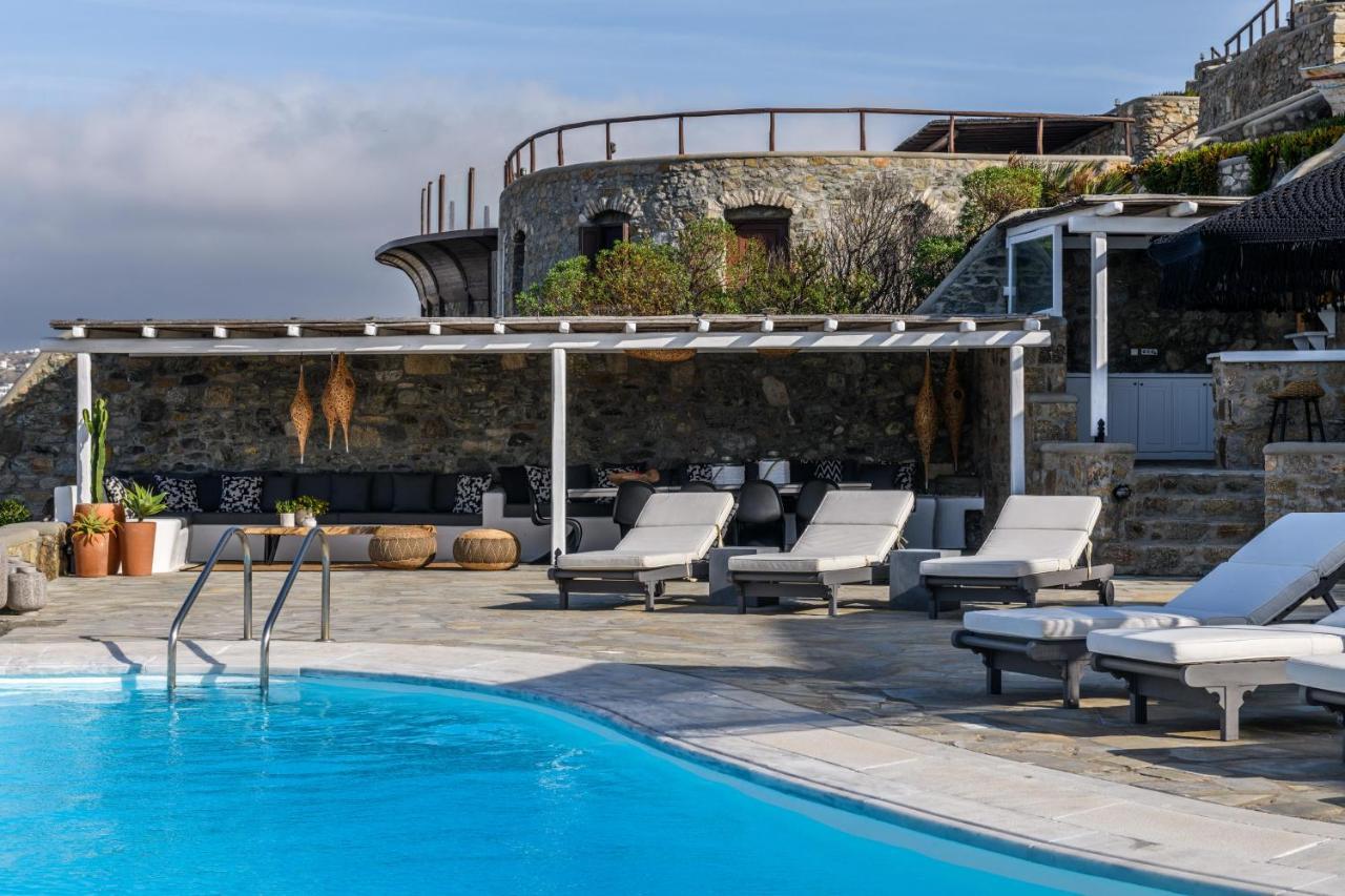 Cosset Villa Bohochic Sea&Harbourview And Sunset By One-Villas Ornos  Esterno foto