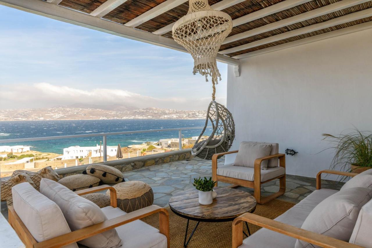 Cosset Villa Bohochic Sea&Harbourview And Sunset By One-Villas Ornos  Esterno foto